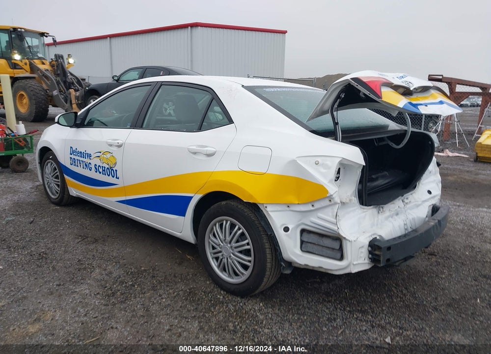 2019 TOYOTA COROLLA LE VIN: 2T1BURHE2KC246364