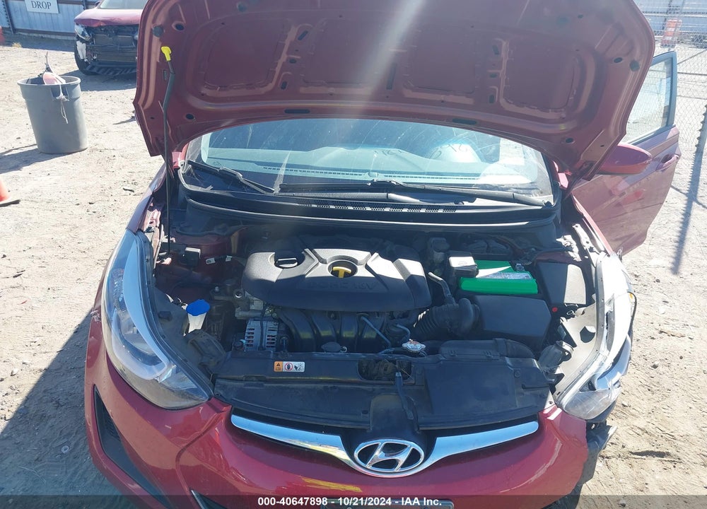 2016 HYUNDAI ELANTRA SE VIN: 5NPDH4AE5GH672659