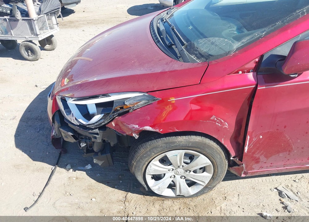 2016 HYUNDAI ELANTRA SE VIN: 5NPDH4AE5GH672659