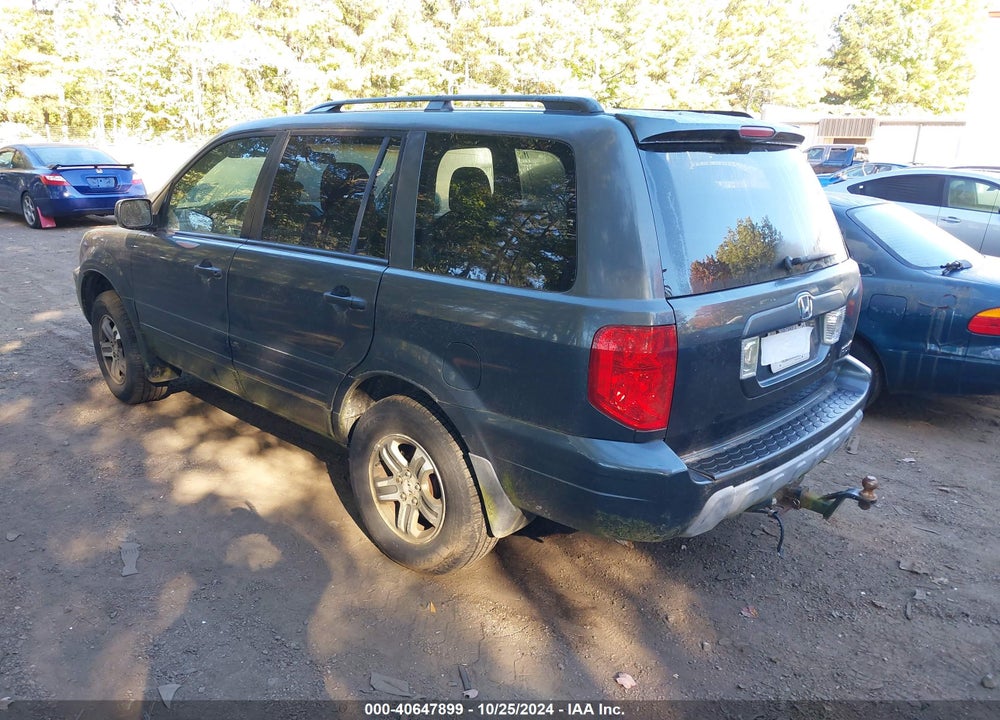 2004 HONDA PILOT EX-L VIN: 2HKYF18704H551790