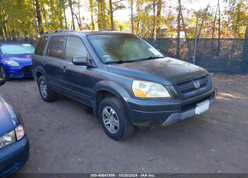 2004 HONDA PILOT EX-L VIN: 2HKYF18704H551790