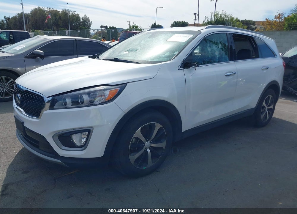 2016 KIA SORENTO 3.3L EX VIN: 5XYPH4A52GG175346