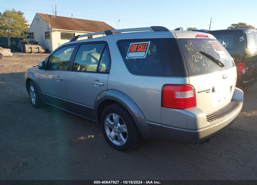 2007 FORD FREESTYLE SEL VIN: 1FMDK05107GA00686