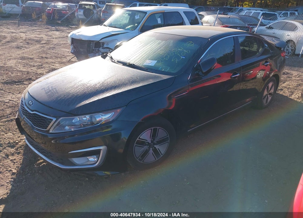 2012 KIA OPTIMA HYBRID EX VIN: KNAGM4AD0C5027814