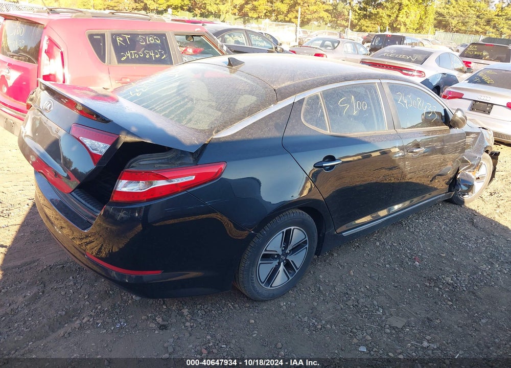 2012 KIA OPTIMA HYBRID EX VIN: KNAGM4AD0C5027814