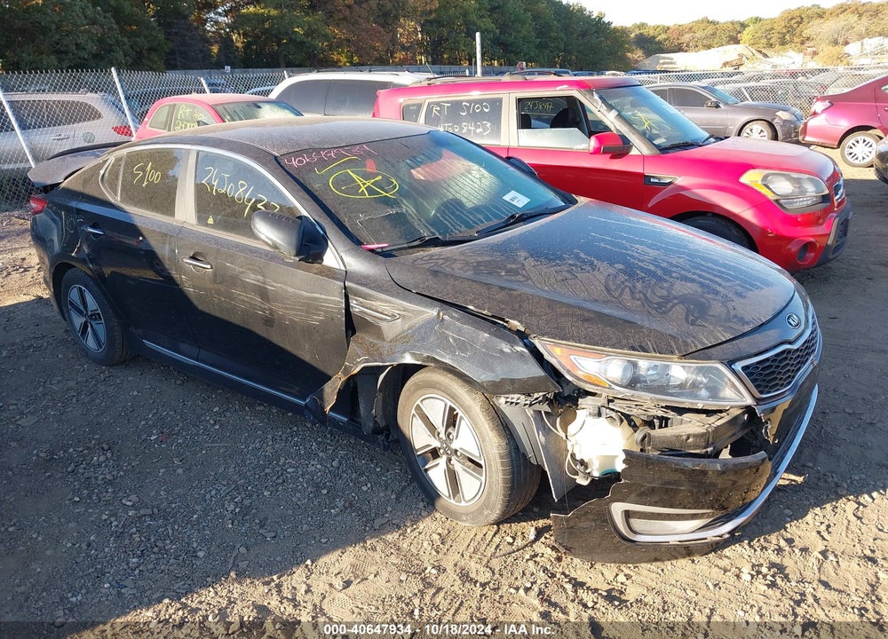 2012 KIA OPTIMA HYBRID EX VIN: KNAGM4AD0C5027814