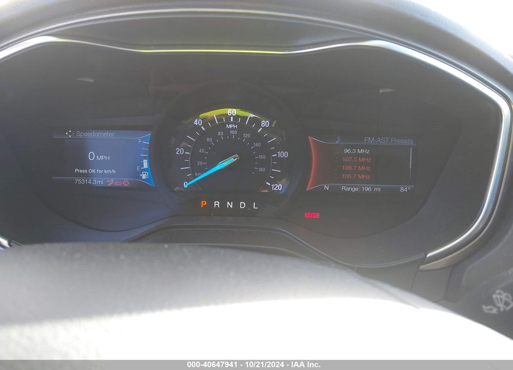 2020 FORD FUSION HYBRID SE VIN: 3FA6P0LU2LR149038