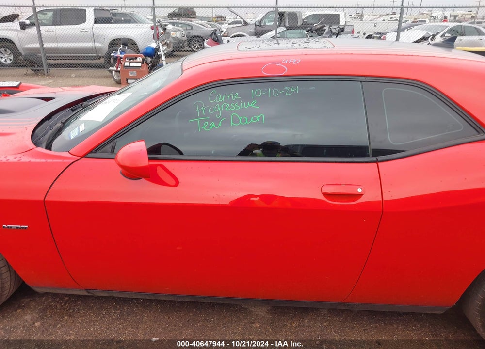 2016 DODGE CHALLENGER R/T SHAKER VIN: 2C3CDZBT8GH184787