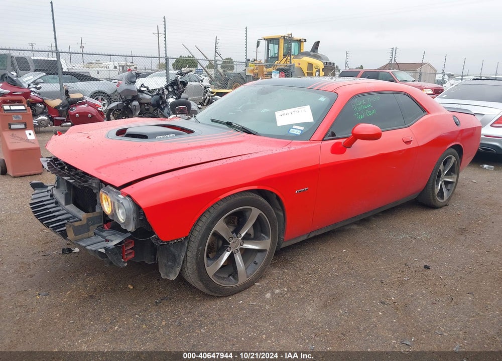 2016 DODGE CHALLENGER R/T SHAKER VIN: 2C3CDZBT8GH184787