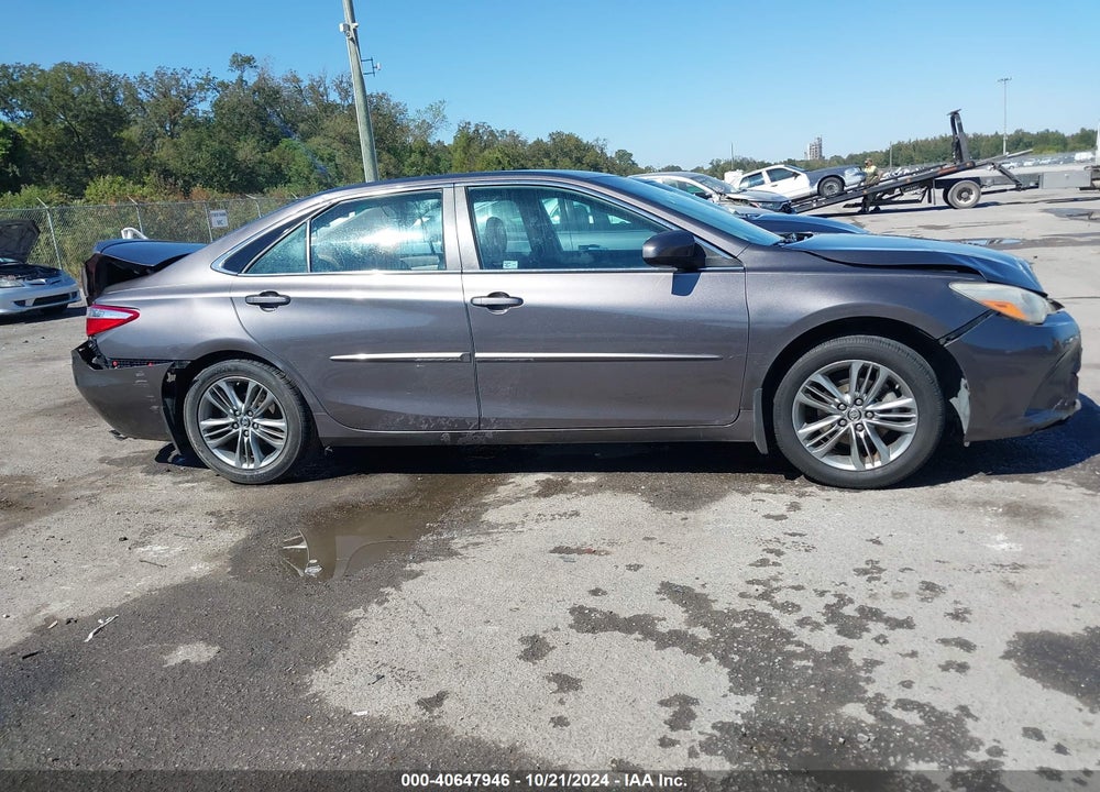 2015 TOYOTA CAMRY SE VIN: 4T1BF1FK7FU012715