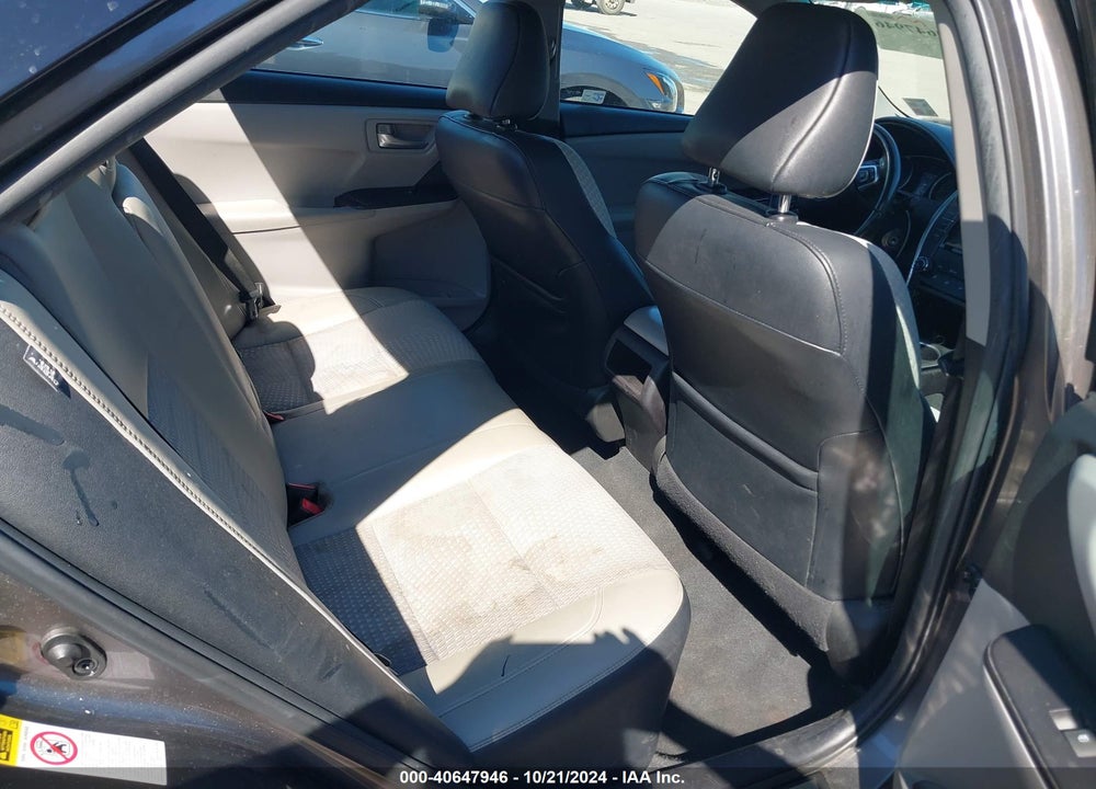 2015 TOYOTA CAMRY SE VIN: 4T1BF1FK7FU012715