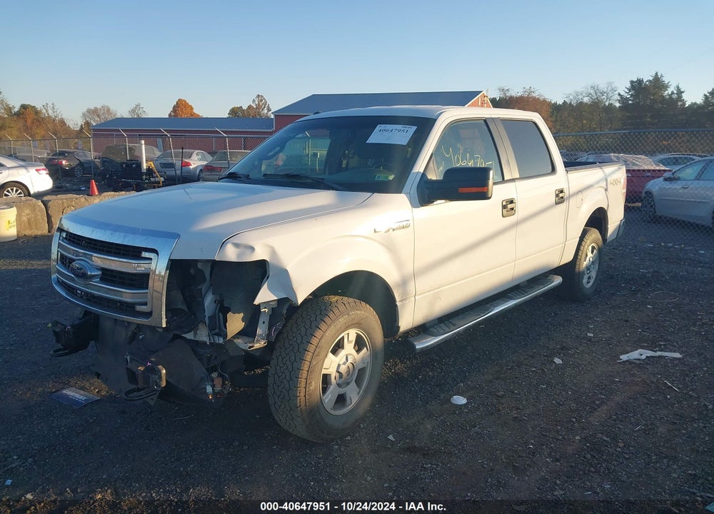 2014 FORD F-150 XLT VIN: 1FTFW1EF9EFB50642