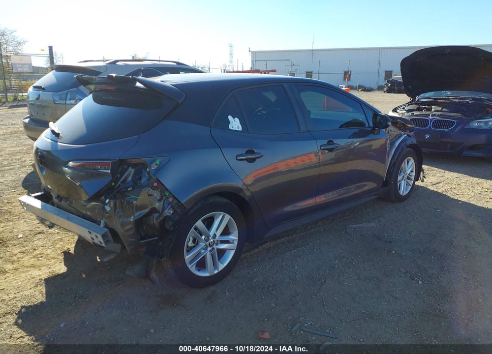 2022 TOYOTA COROLLA SE VIN: JTND4MBE5N3184455