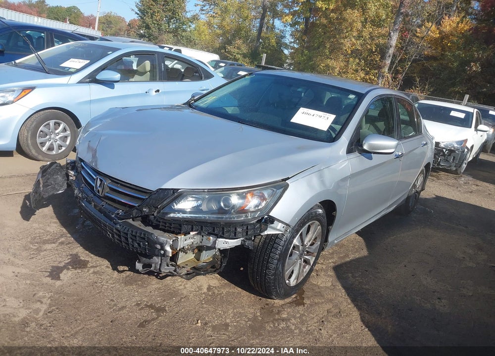 2013 HONDA ACCORD LX VIN: 1HGCR2F33DA049355
