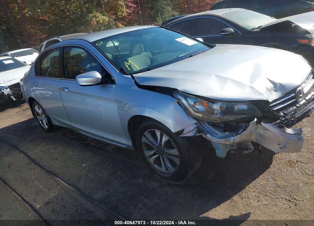 2013 HONDA ACCORD LX VIN: 1HGCR2F33DA049355