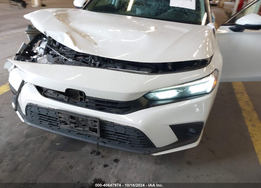 2022 HONDA CIVIC TOURING VIN: 2HGFE1F94NH301432