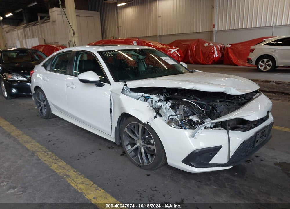 2022 HONDA CIVIC TOURING VIN: 2HGFE1F94NH301432