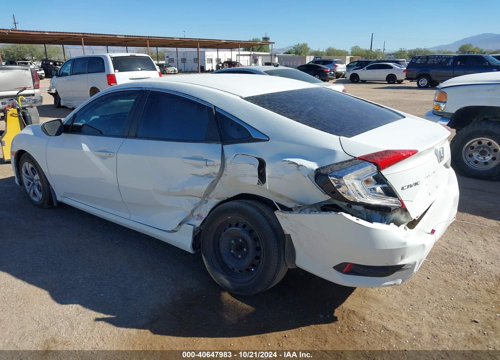 2016 HONDA CIVIC LX VIN: 19XFC2F58GE092752