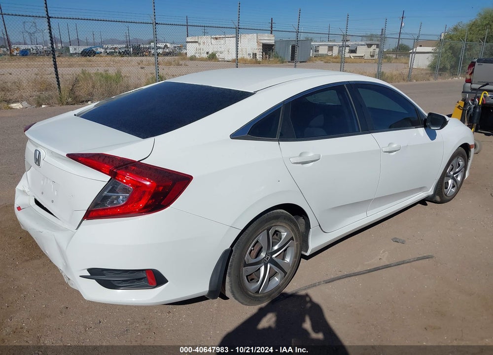 2016 HONDA CIVIC LX VIN: 19XFC2F58GE092752