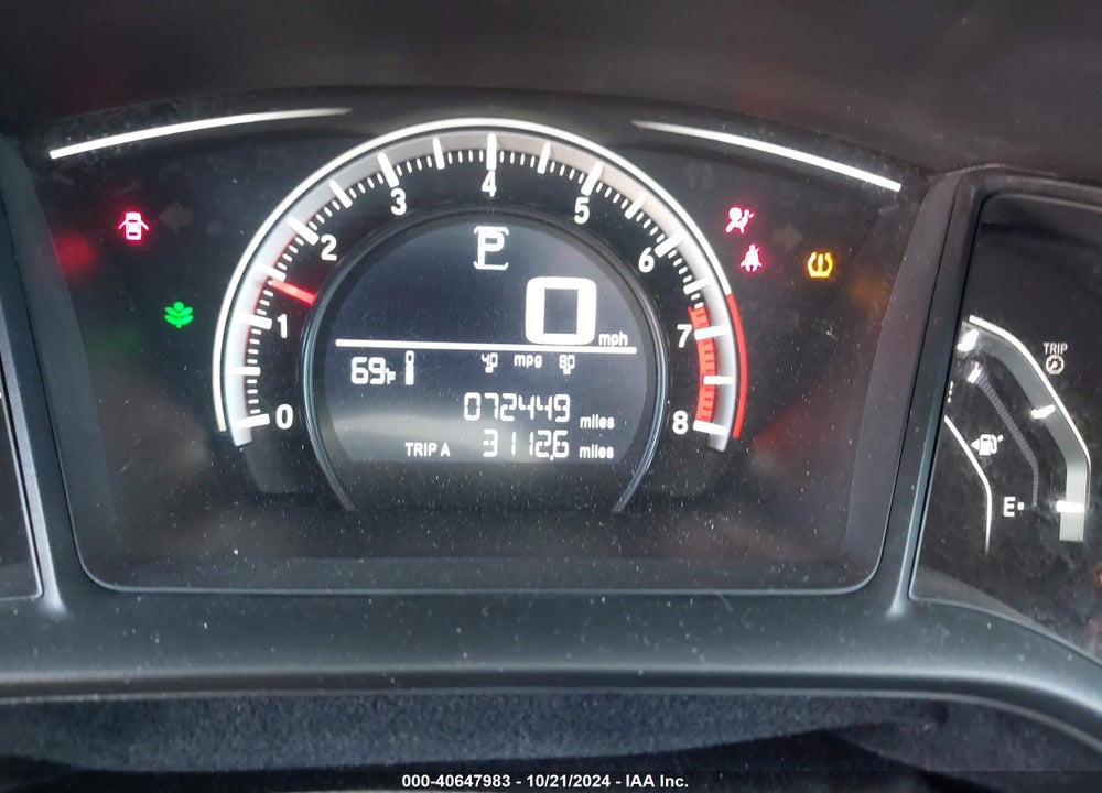 2016 HONDA CIVIC LX VIN: 19XFC2F58GE092752