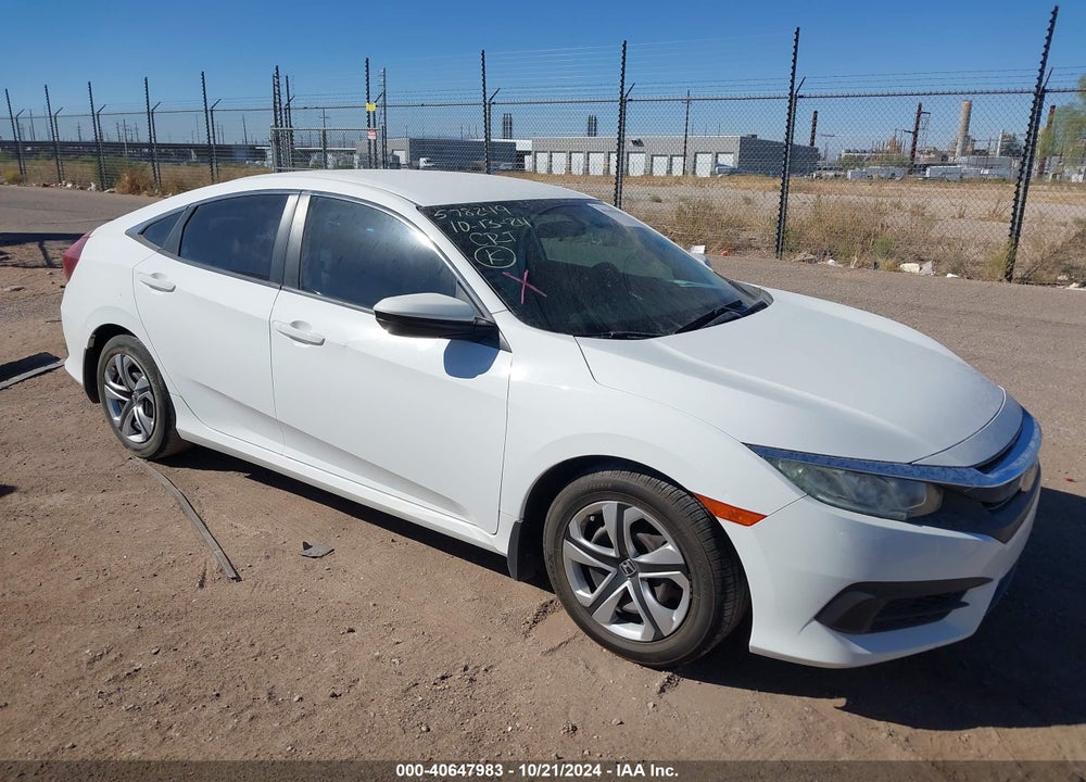 2016 HONDA CIVIC LX VIN: 19XFC2F58GE092752