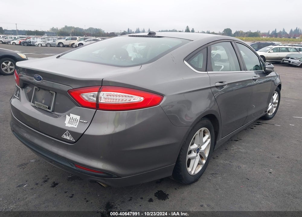 2013 FORD FUSION SE VIN: 3FA6P0H72DR345646