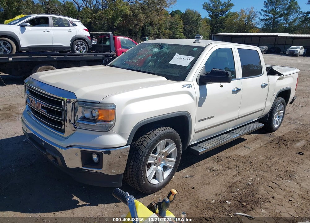 2014 GMC SIERRA 1500 SLT VIN: 3GTU2VEC1EG547471