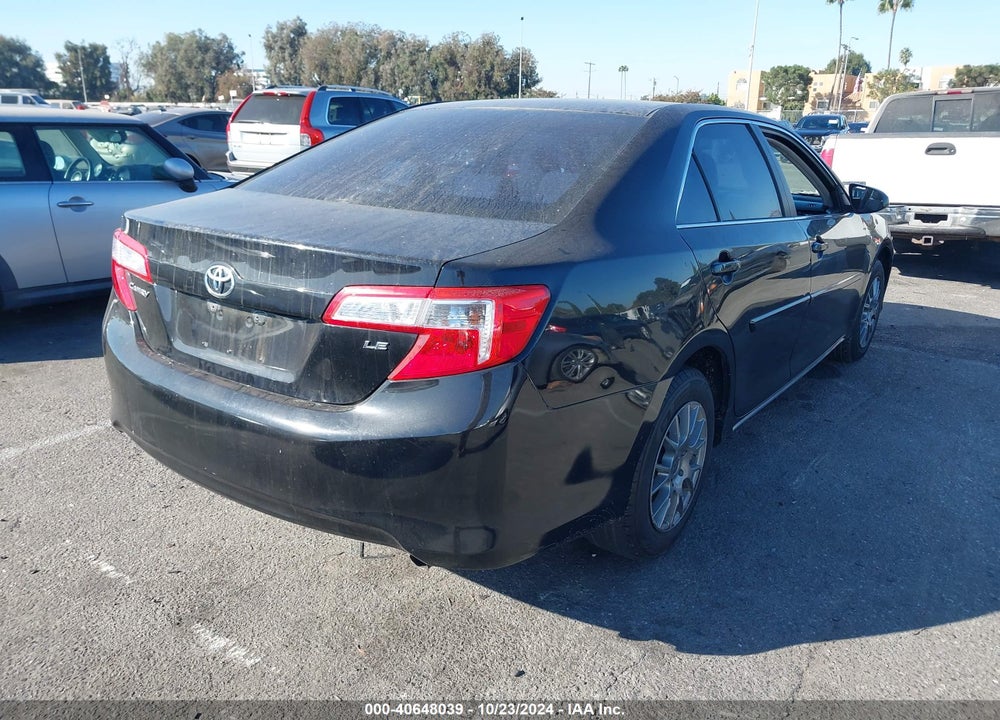 2013 TOYOTA CAMRY LE VIN: 4T4BF1FK7DR304934