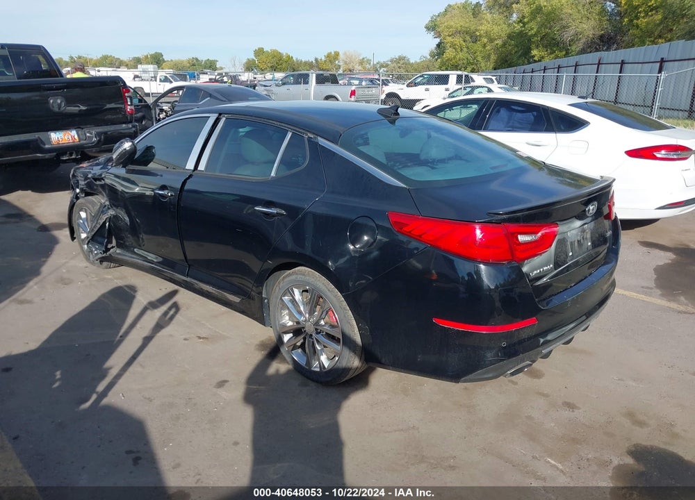 2014 KIA OPTIMA SXL TURBO VIN: 5XXGR4A66EG290636
