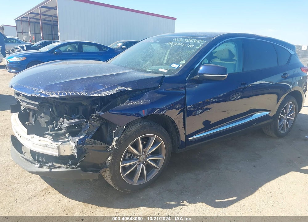 2021 ACURA RDX TECHNOLOGY PACKAGE VIN: 5J8TC2H53ML034701