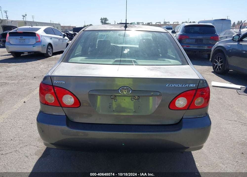 2006 TOYOTA COROLLA LE VIN: 1NXBR30E06Z648916