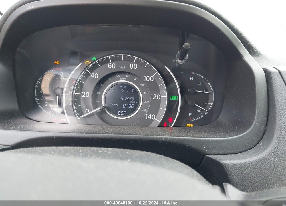 2013 HONDA CR-V EX-L VIN: 2HKRM4H79DH637711