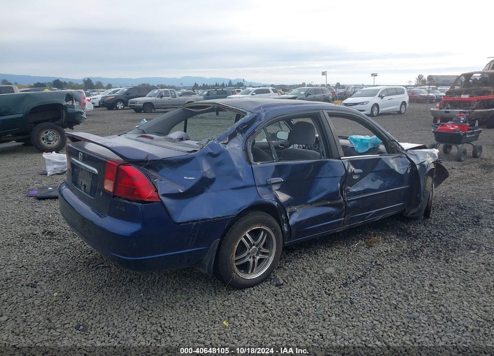 2002 HONDA CIVIC EX VIN: 2HGES26722H547898