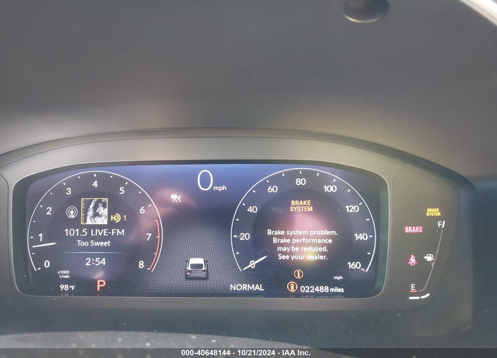 2022 HONDA CIVIC SPORT TOURING VIN: 19XFL1H80NE017543