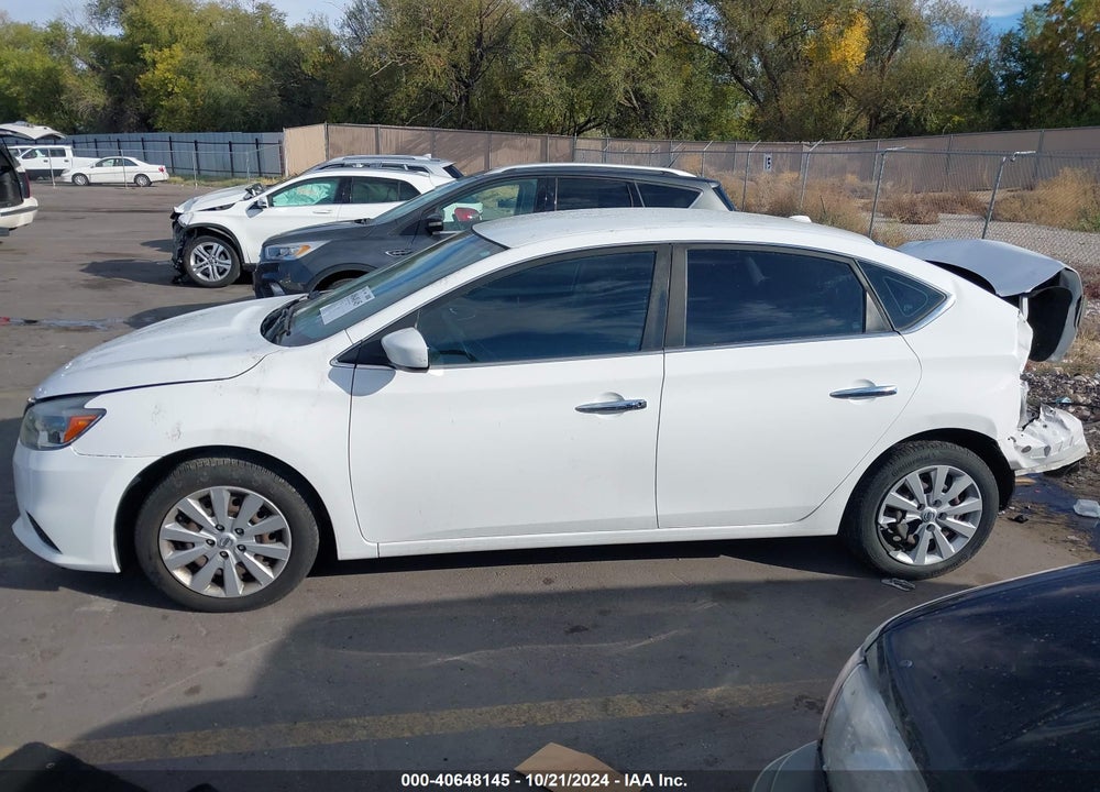 2017 NISSAN SENTRA SV VIN: 3N1AB7AP2HY309895