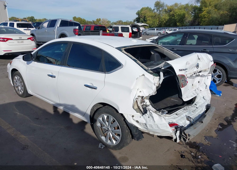 2017 NISSAN SENTRA SV VIN: 3N1AB7AP2HY309895