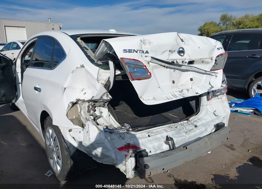 2017 NISSAN SENTRA SV VIN: 3N1AB7AP2HY309895