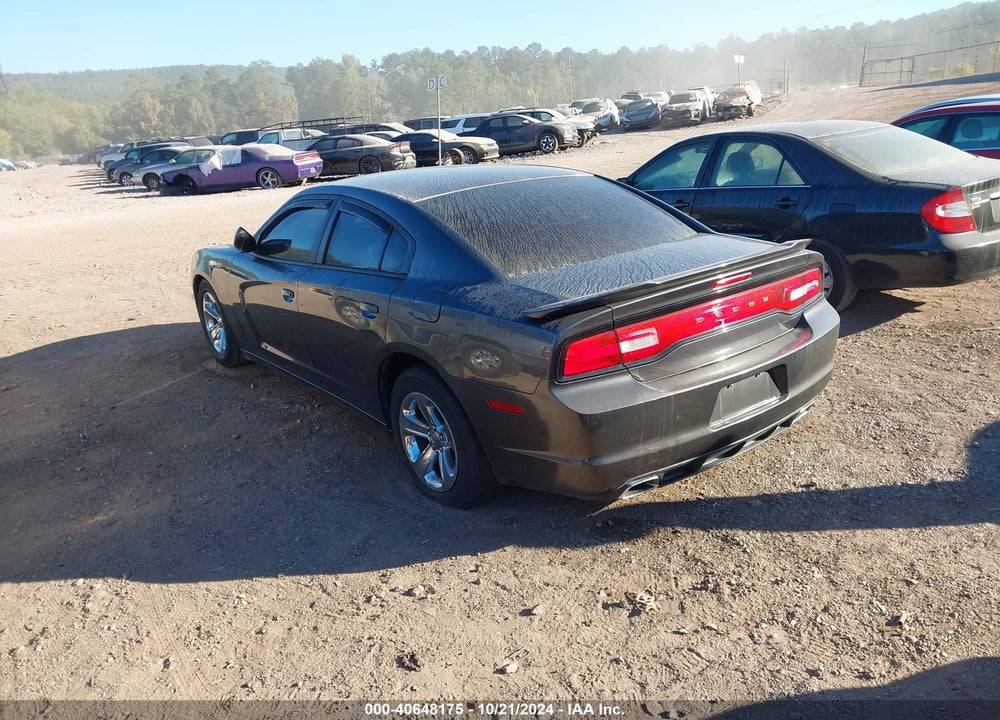 2014 DODGE CHARGER SE VIN: 2C3CDXBG9EH199254