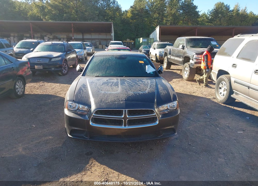2014 DODGE CHARGER SE VIN: 2C3CDXBG9EH199254