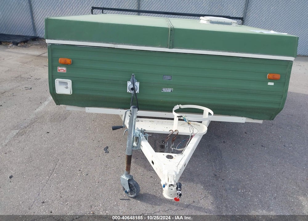 1989 JAYCO RV TRAILER VIN: 1UJAJ01E5K1BF0158