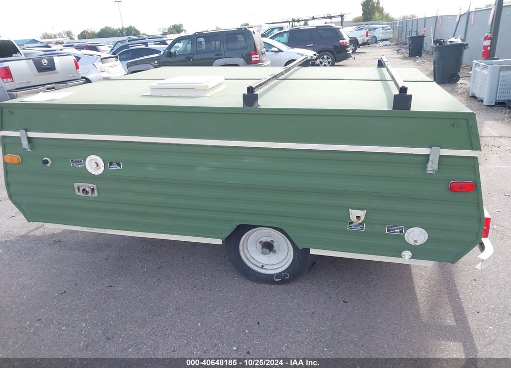 1989 JAYCO RV TRAILER VIN: 1UJAJ01E5K1BF0158