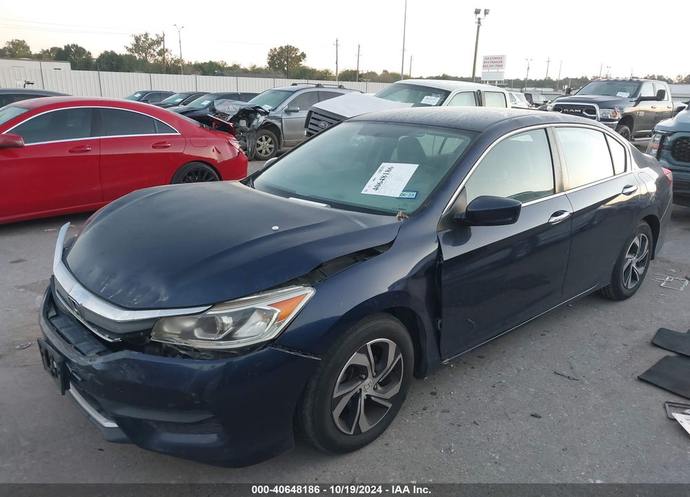 2017 HONDA ACCORD LX VIN: 1HGCR2F38HA185292