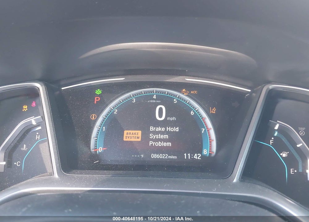 2019 HONDA CIVIC EX VIN: 2HGFC3B37KH350610