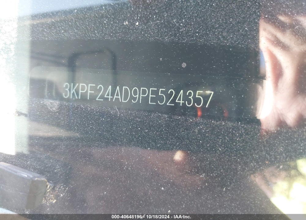 2023 KIA FORTE LXS VIN: 3KPF24AD9PE524357