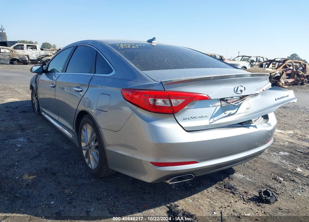 2015 HYUNDAI SONATA LIMITED VIN: 5NPE34AF4FH020321