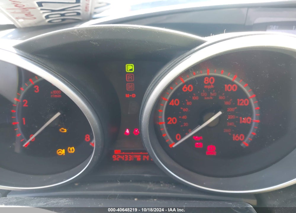 2010 MAZDA 3 S SPORT VIN: JM1BL1H62A1347145