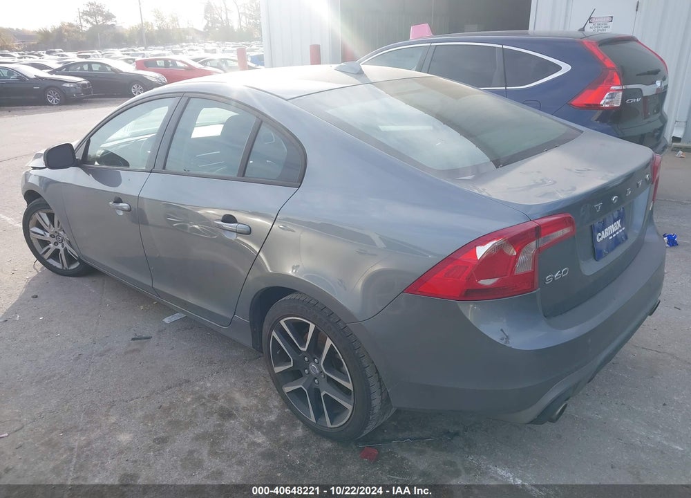 2017 VOLVO S60 T5 DYNAMIC VIN: YV126MFL9H2422309