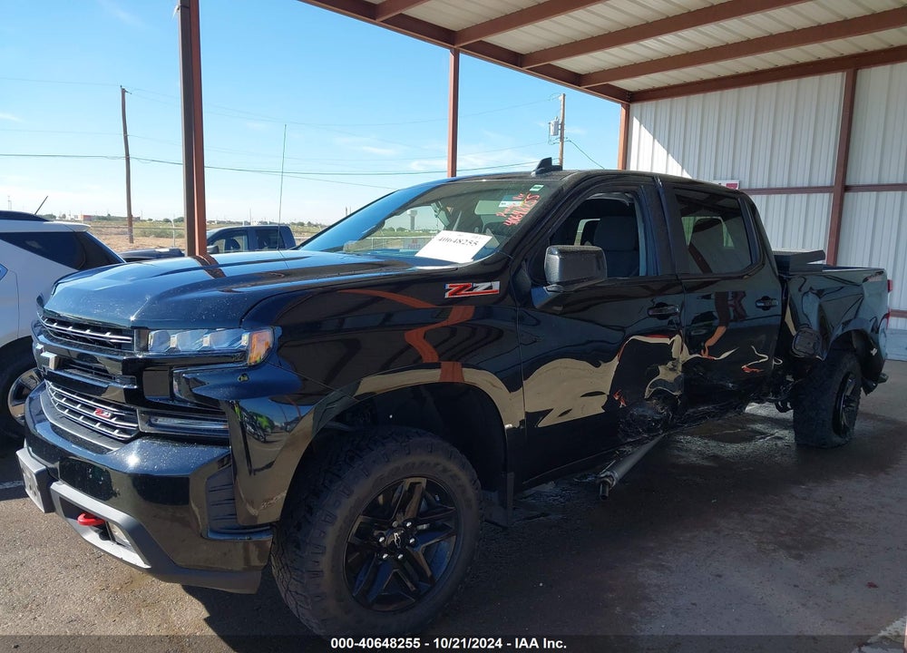 2021 CHEVROLET SILVERADO 1500 4WD SHORT BED LT TRAIL BOSS VIN: 1GCPYFEDXMZ175945