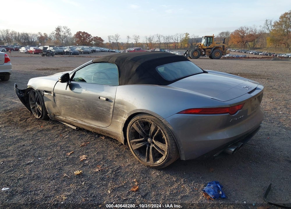 2014 JAGUAR F-TYPE V8 S VIN: SAJWA6GLXEMK08107