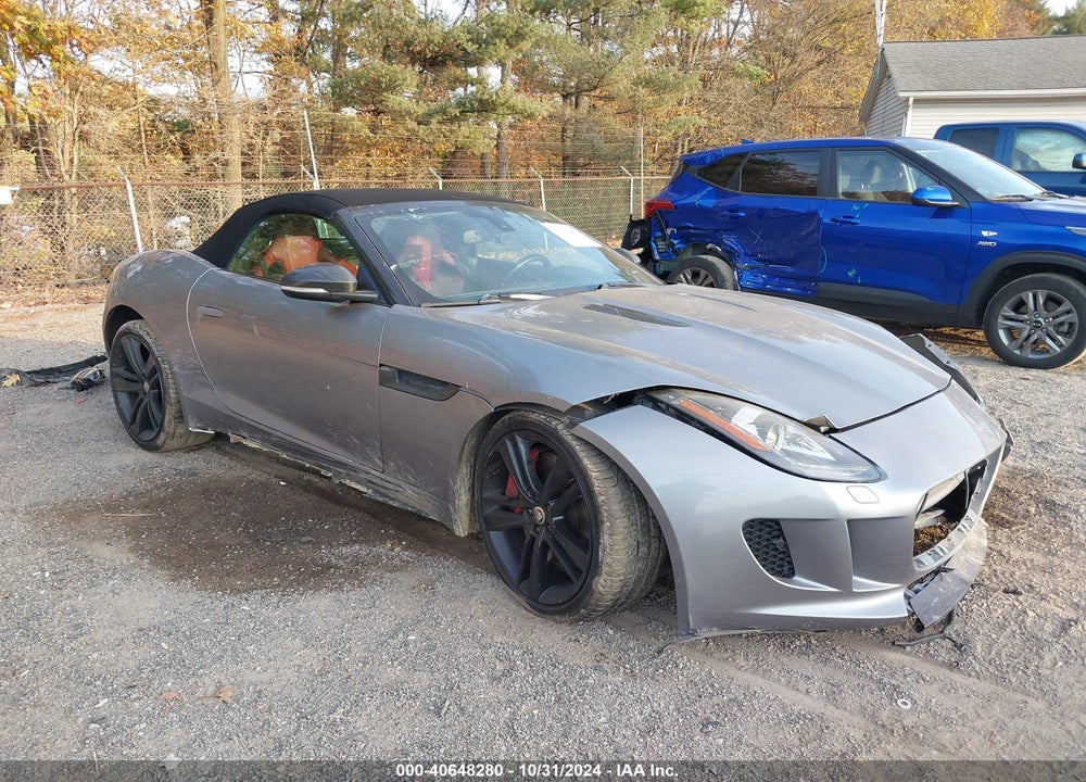 2014 JAGUAR F-TYPE V8 S VIN: SAJWA6GLXEMK08107